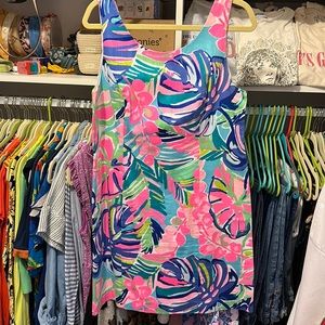 Lilly Pulitzer tropical shift dress - size 12